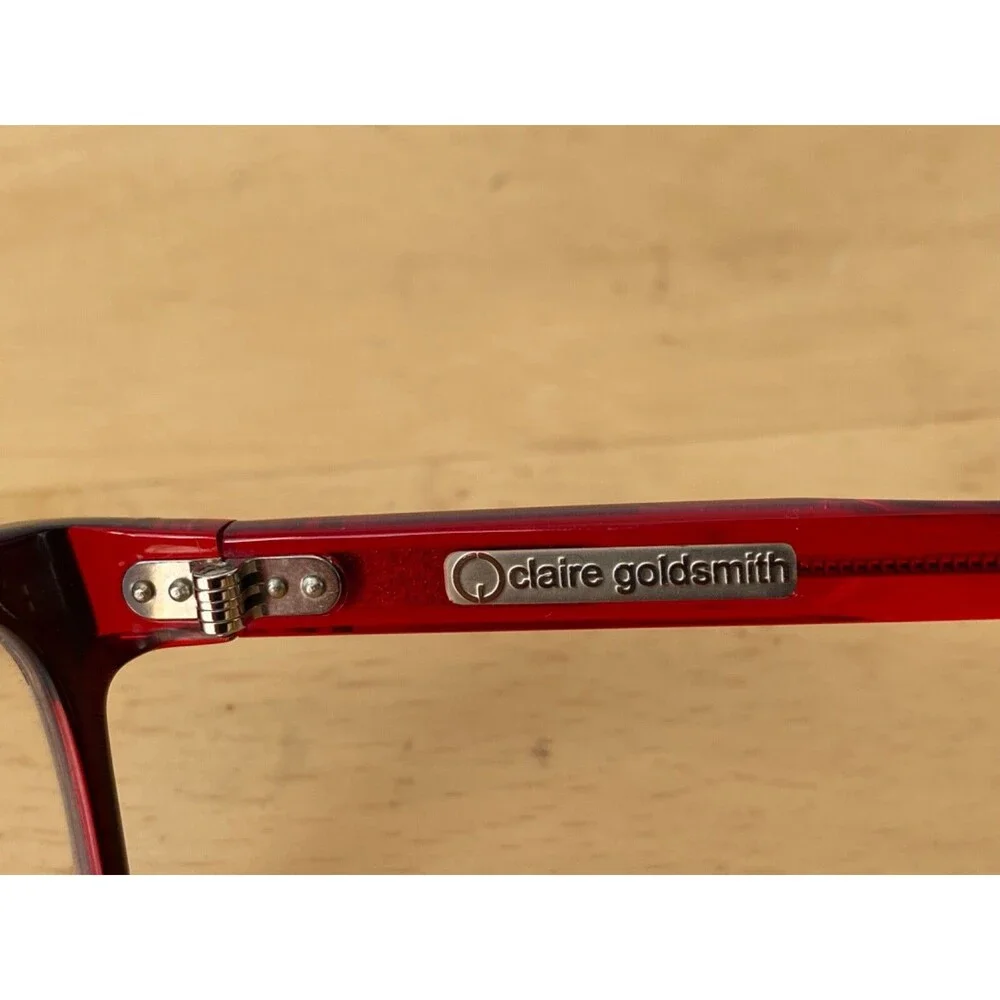 Claire Goldsmith Williams Silver Claret 53-14 140 Eyeglasses Frame